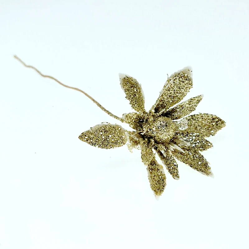 HL 1 шт. искусственный цветок для свадьбы Рождество интерьерная вышивка DIY ремесла