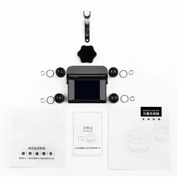

Universal Car TPMS LT-368 Solar Power Pressure Monitoring System 2.4" LCD TPMS Gauge Diagnostic Tool Tire Pressure Alarm