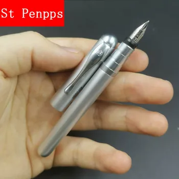 

Old Stock Hero Pocket Fountain Pen Ink Pen Aerometric Filler Fine Nib 1990S Stationery Office school supplies Writing Gift