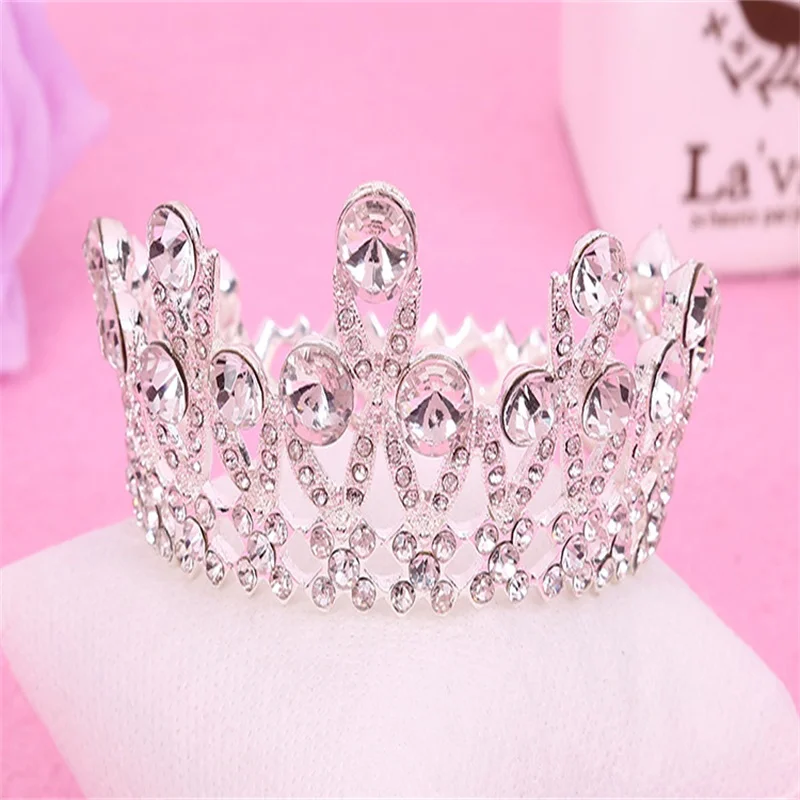Vintage Baroque Queen King Bride Tiara Crown For Women Headdress Prom Bridal Tiaras and Crowns Wedding Hair Jewelry Accessories | Украшения