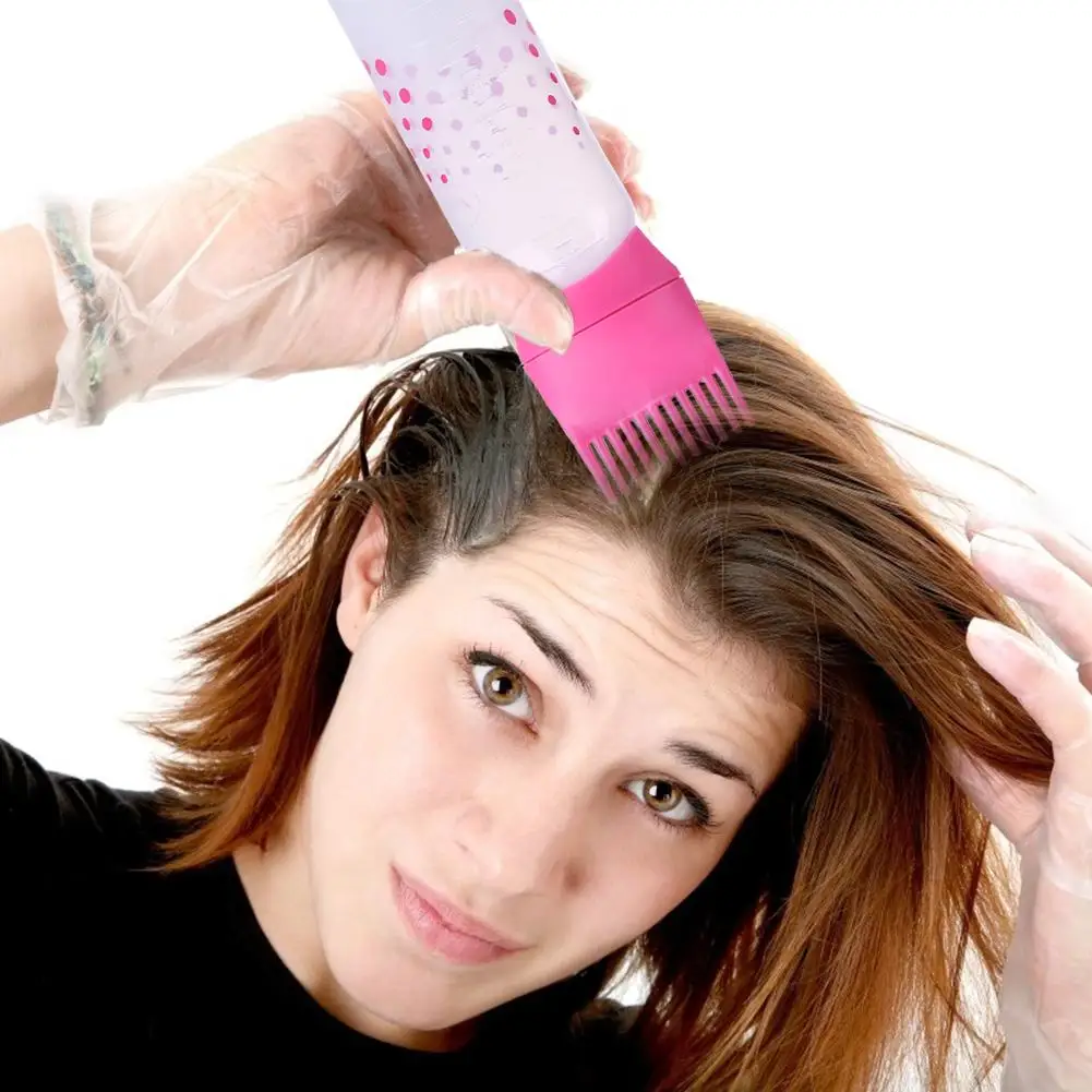 50oz Professional Hair Dye Applicator Comb Bottle Salon Stain