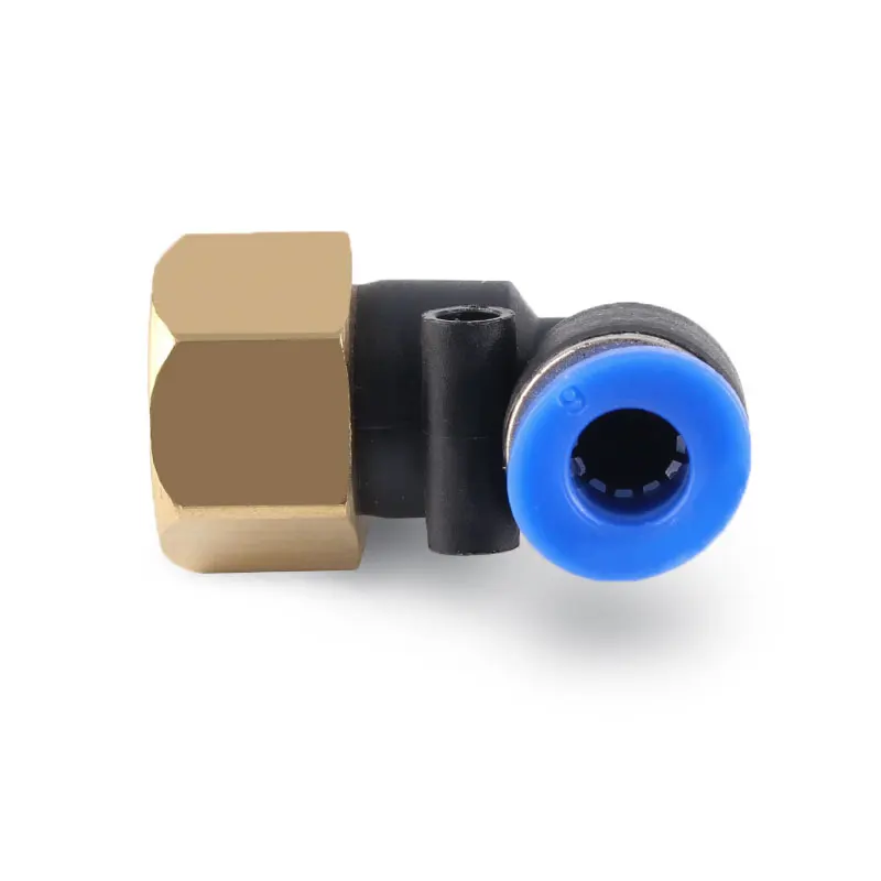 

PLF Pneumatic Fast Connector L-Type Internal Thread PLF Bend Head 6-01 8-02 Air Pipe Plug Joint 3 Points 4 Points