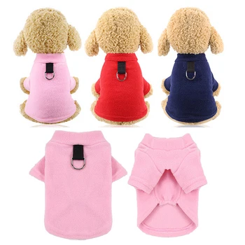 

Cartoon Puppy Vest Clothing Warm Dog Clothes Chihuahua French Bulldog Winter Dog Coat For Small Dogs Pet Cat Clothes #15