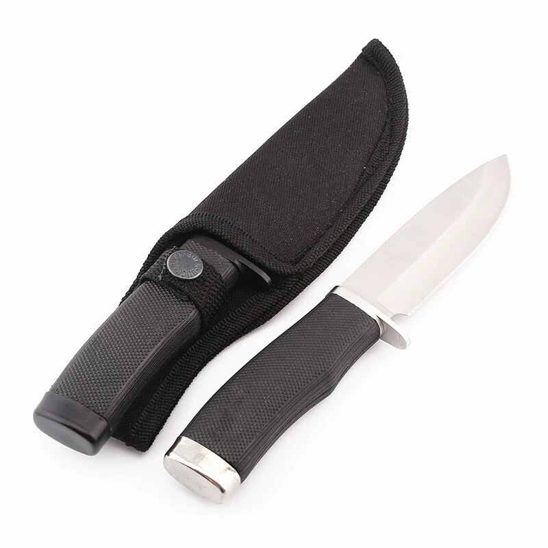 Outdoor Fixed Blade Knife Tactical Self Defense Straight Knives High