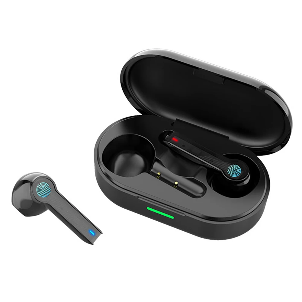 Bluetooth Tws headset wireless charger box sports earbuds and microphone low latency gaming | Электроника
