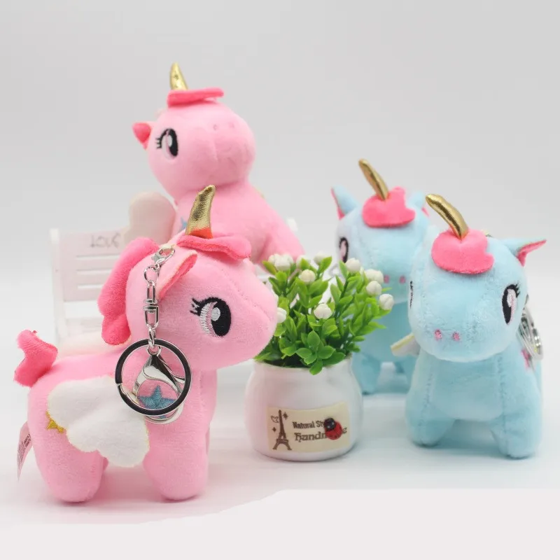 10cm Kawaii Toy Soft Unicorn Plush Doll Appease Sleeping Pillow Kids Room Decor Animal stuffed Birthday Gift | Игрушки и хобби