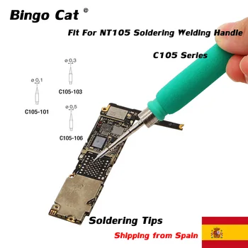 

Original JBC C105-101 C105-103 C105-106 Soldering Tips For NT105 Soldering Welding Handle Mobile Phone Motherboard Repair Tool