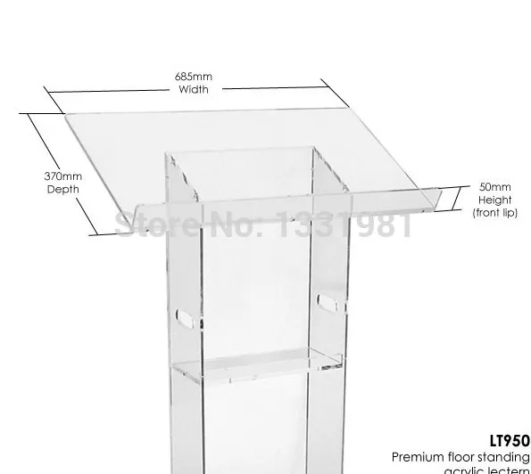 Съемный плексиглас Даи/акриловая школьная кафедра/церковная трибуна заказной акриловый Подиум