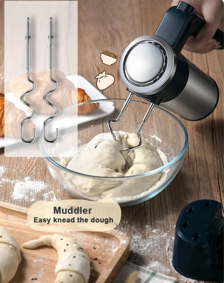 450W high power food egg electric hand mixer with 5 speed for kitchen