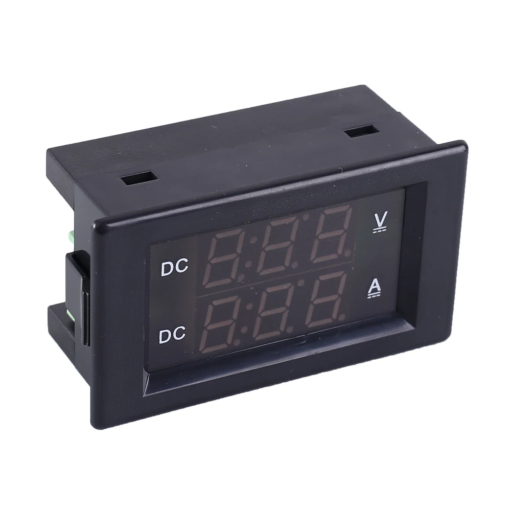 DC Вольтметр Амперметр 10A 0.39in светодиодный цифровой Дисплей метр 3,5 V-30 V