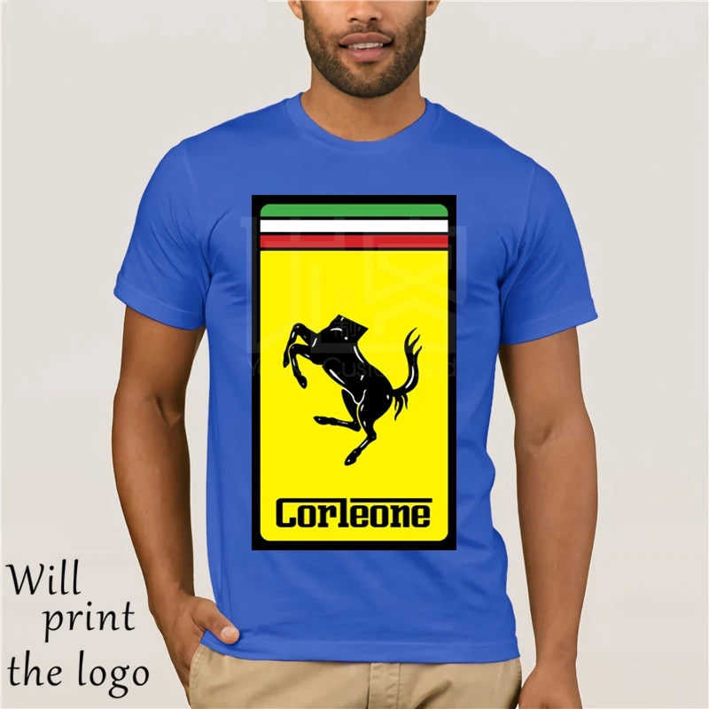 Футболка Il Padrino Corleone 2018 дизайнерская футболка Impressionante Modelli di Oro T Camicette Per Gli Uomini