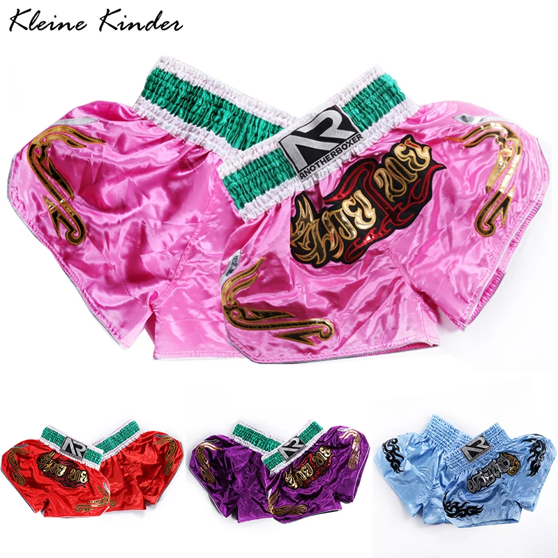 Boxing Shorts For Women Mma Muay Thai Boxeo Short Kids Kickboxing Fitness Gym Trunks Girls Bjj