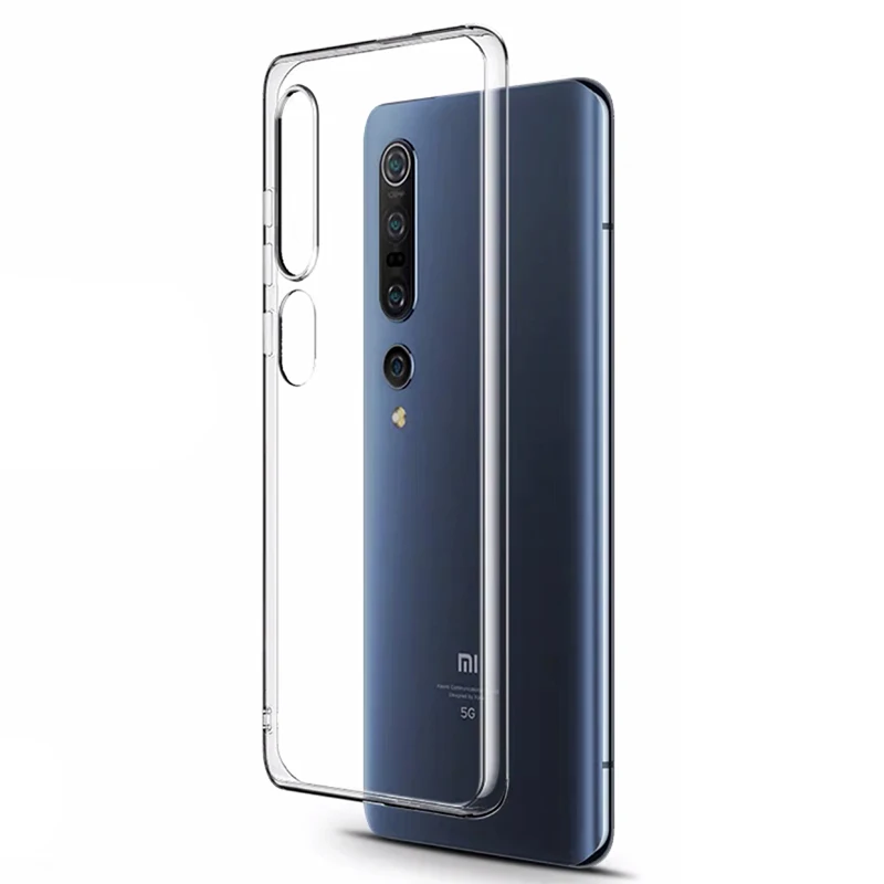 Оригинальный прозрачный мягкий чехол для Xiaomi Mi A1 A2 A3 10 9 8 Lite 9T Pro силиконовый Se Note Max
