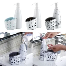 Диспенсер для мыла пополнения раковина бутылка-органайзер для хранения дома ABS практичный насос Ванная комната Экономия пространства Нескользящие декоративные Кухня