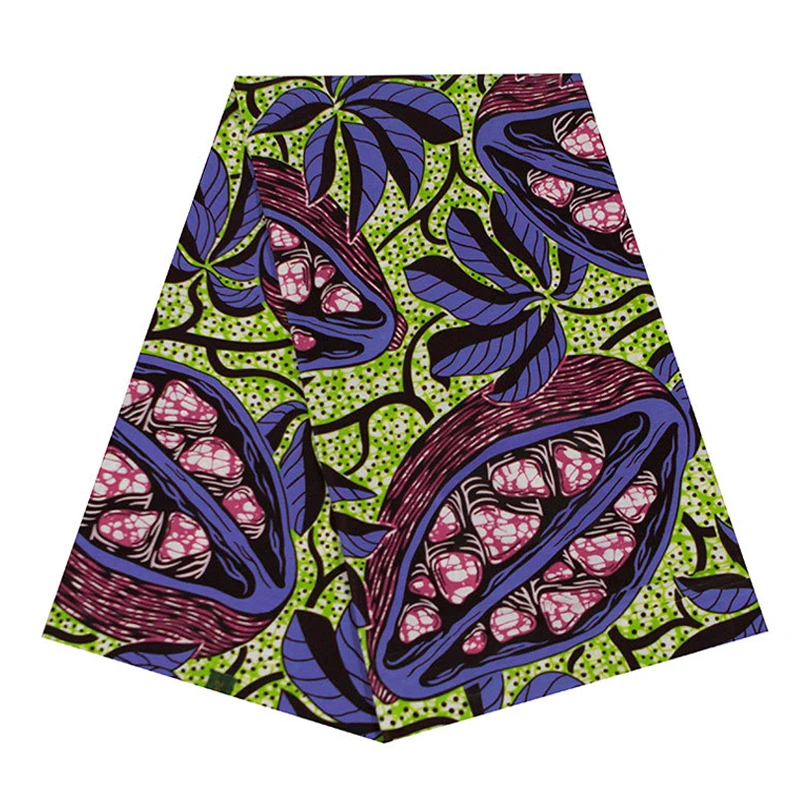 Последние Анкара Африканский батик с принтами настоящий голландский воск лоскутное хлопок лучшее качество швейный материал для вечернего платья 6 ярдов лот