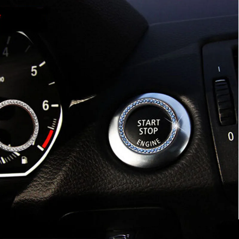 

1PCS Car engine start/stop ignition key ring for Subaru Forester Outback Legacy Impreza XV BRZ