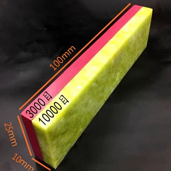 

1pc Blade Razor diamond knife Sharpener Stone Whetstone Polishing Tool Two Sides 10000# 3000# Grit