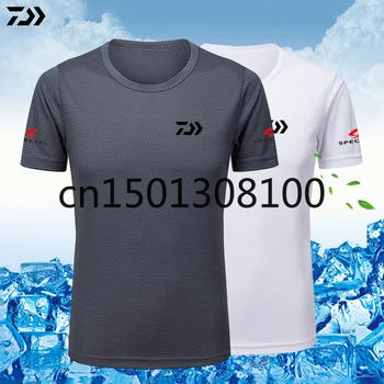 

2020 DAIWA Shirts Summer Fishing Quick-Drying Breathable Fishing Shirts Anti-UV Sun Protection Short Sleeve Fishing Clothing