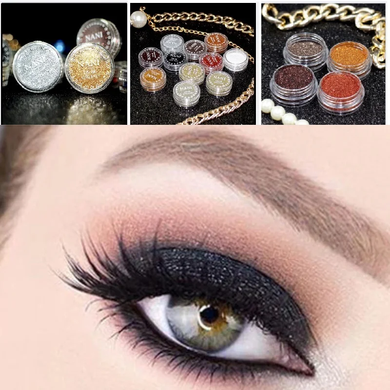 

24 Colors Glitter Eyes Palette Maquillaje Festival Face Gems Cosmetic Sequins Eyes Shimmer Powder Makeup Tool TSLM2