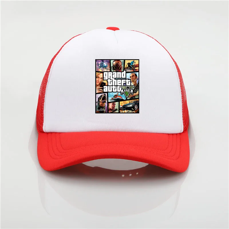 НОВАЯ шапка Grand Theft Auto V 5 GTA 5 бейсболки Горячая игра GTA 5 вентиляторы Кепка крутая летняя кепка в стиле хип-хоп кепка-бейсболка