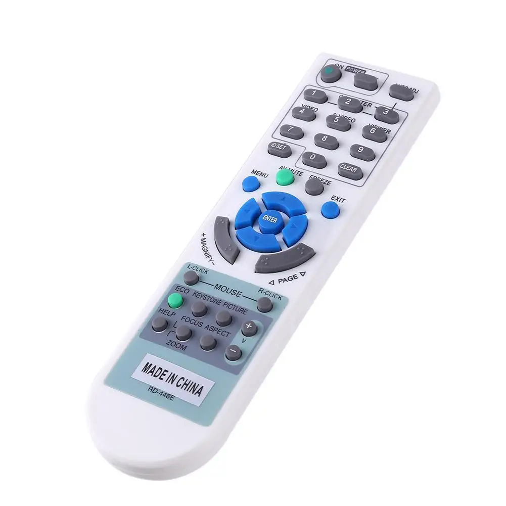 Remote Controller For NEC Projector RD-448E V260X+ V300X+ V260 RD-443E LT180+ LT280 LT380 M230 RD-450C M260XC VT LT 180X50X15mm