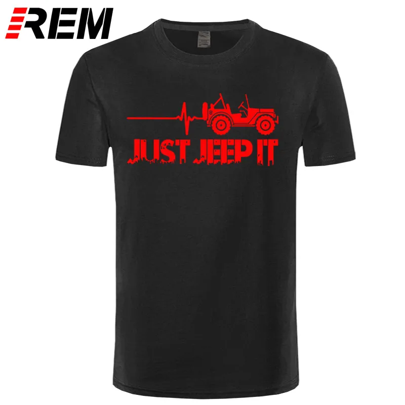 Футболка с принтом «Just Jeeps It Heartbeat», новая модная летняя футболка с круглым вырезом и надписью «Sunlight»