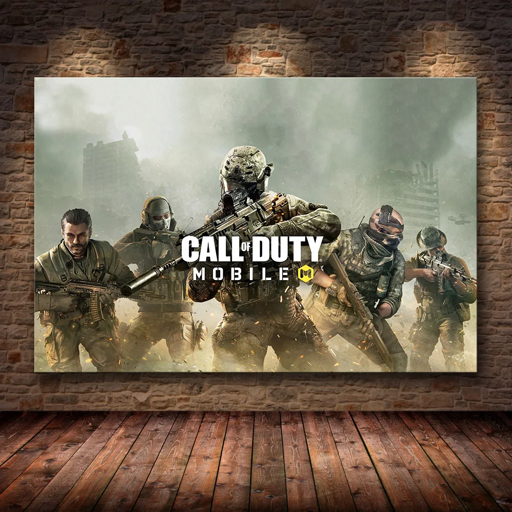 Call of Duty Современная война стены искусства холст постер и принт полотно с рисунком для декорирования картина для спальни домашний декор - Цвет: 33
