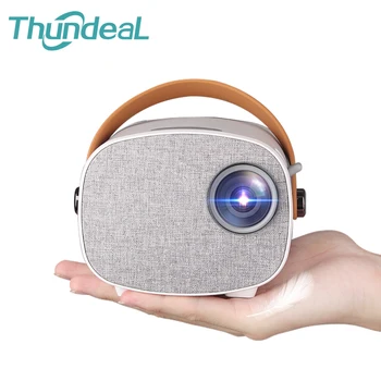 

ThundeaL Cute Mini Projector PK YG300 YG310 Portable Beamer for 1080P Video Home Theater WiFi Multiscreen Mini Media Player Gift