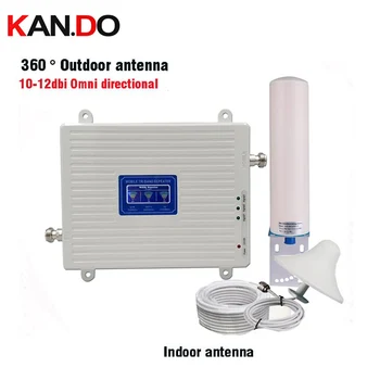 

2g 3g 4g Tri Band signal repeater gsm 900 2100 2600 GSM WCDMA UMTS LTE Cellular signal booster 900/2100/2600mhz Amplifier