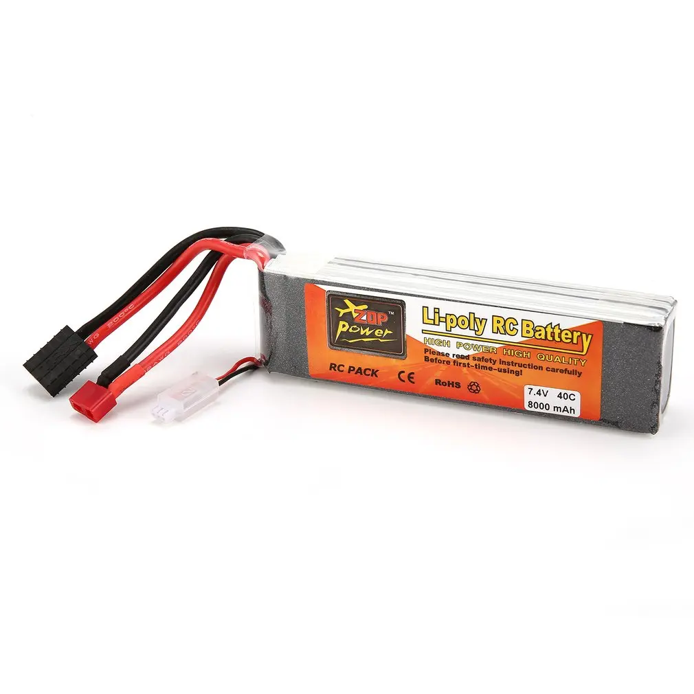 

ZOP Power 7.4V 3300mAh 5000mAh 5500mAh 7000mAh 8000mAh 6000mAh 30C 40C 45C 65C 4S 1P Lipo Battery XT60 Plug for RC Drone Car