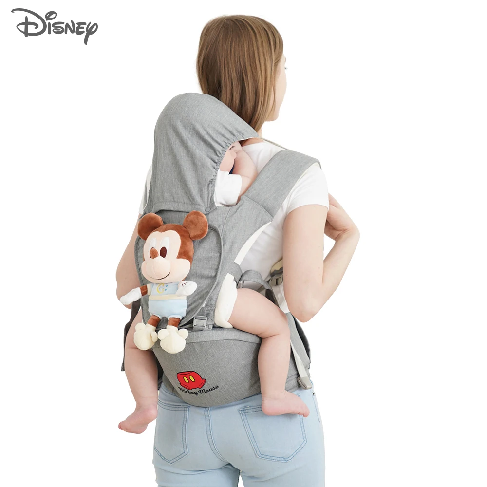 Disney Рюкзаки-кенгуру, ремень на пояс, Одежда для новорожденных; Детский костюм на лямках, фронтальная камера типа «кенгуру» Обёрточная бумага носитель для ребенка для путешествий 2-24 месяца