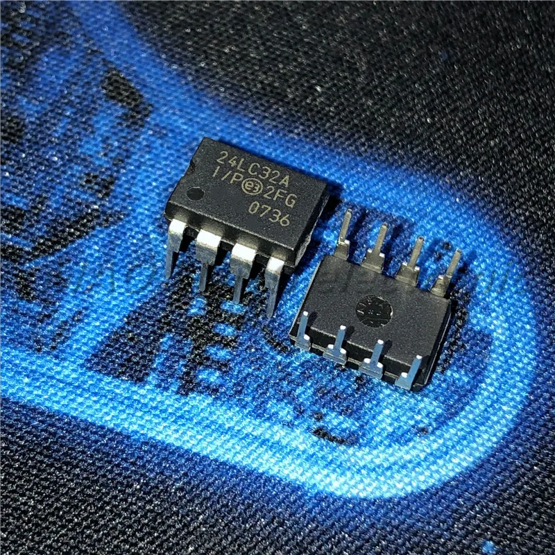 5 шт./лот 24LC32A-I/P DIP-8 24LC32-I/P DIP8 24LC32 DIP 24LC32A PIC24LC32A-I/P в наличии новый оригинал |