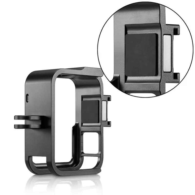 Алюминиевый сплав клетка кролика для Gopro Hero 8 экшн-камеры алюминиевый сплав защитная рамка Gopro 8 металлическая рамка