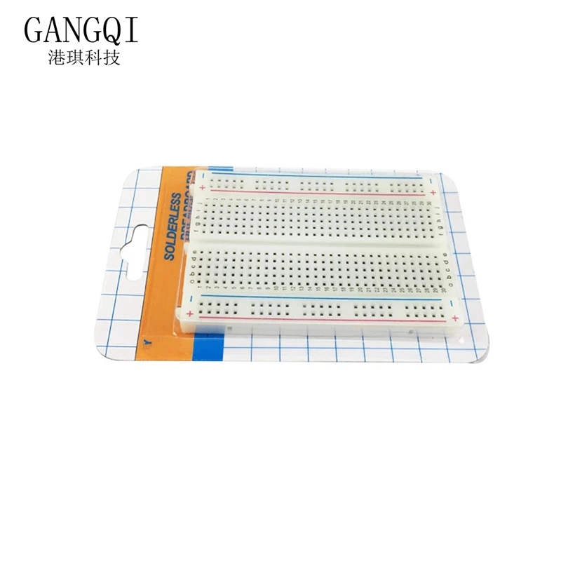 8.5x5.5cm 400 Tie Points Solderless PCB Breadboard Mini Universal Test Protoboard DIY Bread Board for Bus Test Circuit Board solderless breadboard