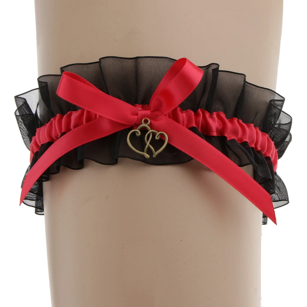 Wedding Garter  Keepsake Bridal Accessories Bow Ribbon Leg Ring