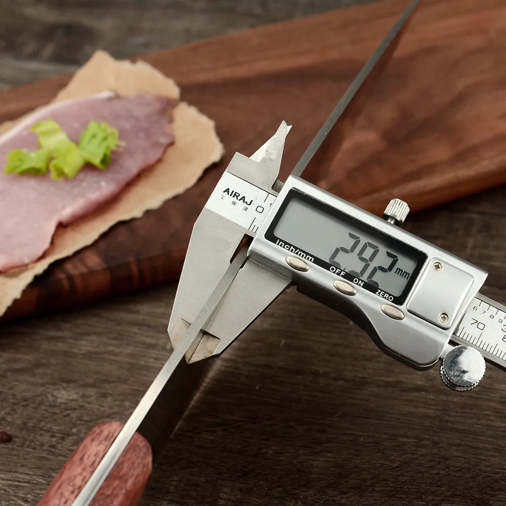 SOWOLL 9 5 дюйма охотничий сербский кухонный нож шеф повара для мясника сантоку