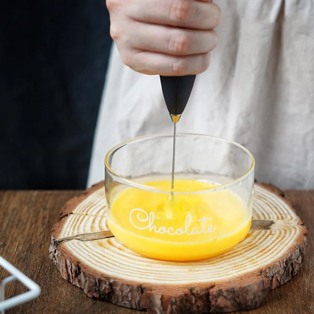 Milk Frother Handheld Mixer Foamer Coffee Maker Egg Beater Chocolate/Cappuccino Stirrer Mini Portable Blender Kitchen Whisk Tool