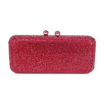 

WOMEN'S Bag 2020 Spring and Summer New Style Europe and America Fashion Glorious Diamond Bag Diamond Evening Bag Carrying li fu