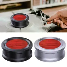 

60hz Vinyl Record Player Disc Turntable Stabilizer Aluminum Drop Clamp Clamp Alloy Vinyl Turntable Disc Weight Shipping J7l0