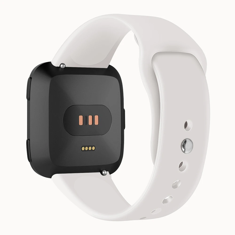 Hangrui Мягкие силиконовые умные часы ремешок для Fitbit Versa ремешок обратный Спортивный Браслет для Fitbit Versa Lite ремешок