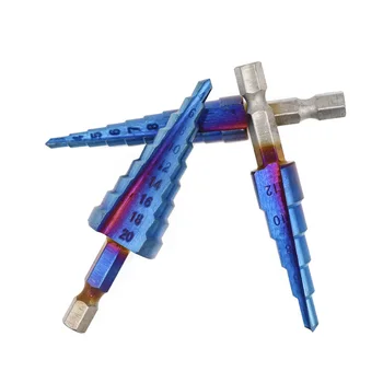 

Drilling Step Drill Bit Sleeve Tip Woodworking Cutting Trimming Slotting Reduce Friction And Heat