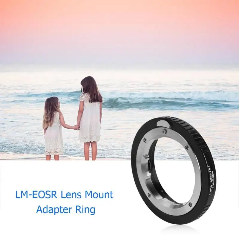LM-EOS переходное кольцо объектива для Leica M для Canon EOSR беззеркальная камера дропшиппинг