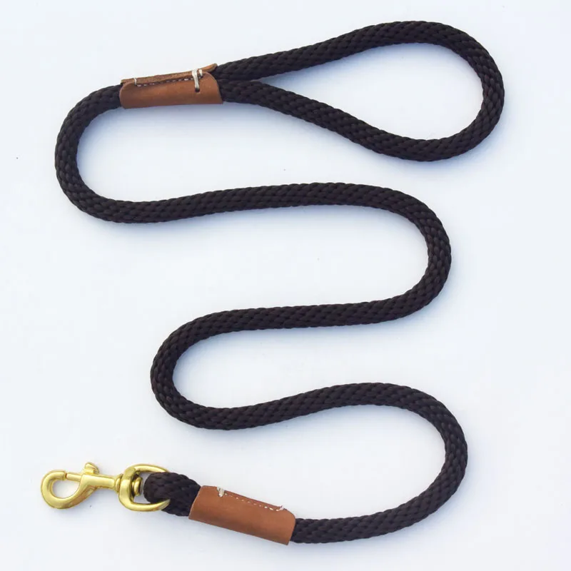 Braided Dog Snap Leash Rope Pet Leash Dog Traction Rope Leashes Dog Walking Training Lead Medium Large Dogs