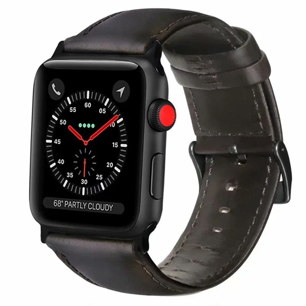 

Bracelet for Apple Watch 40mm 44mm Leather Watch Band for Apple Watch iwatch Series 1/2/3 38mm 42mm wrist strap series 5 4