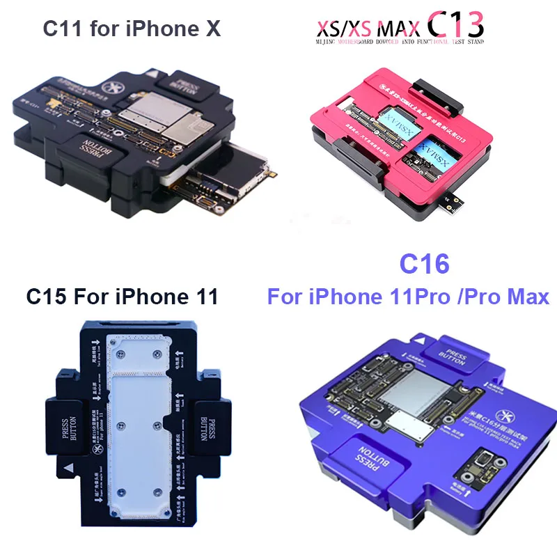 Mijing C11/C13/C15/C16 для iPhone 11/11Pro/11Pro Max/XS/X логическая плата диагностический тестовый прибор основная плата тестовая платформа