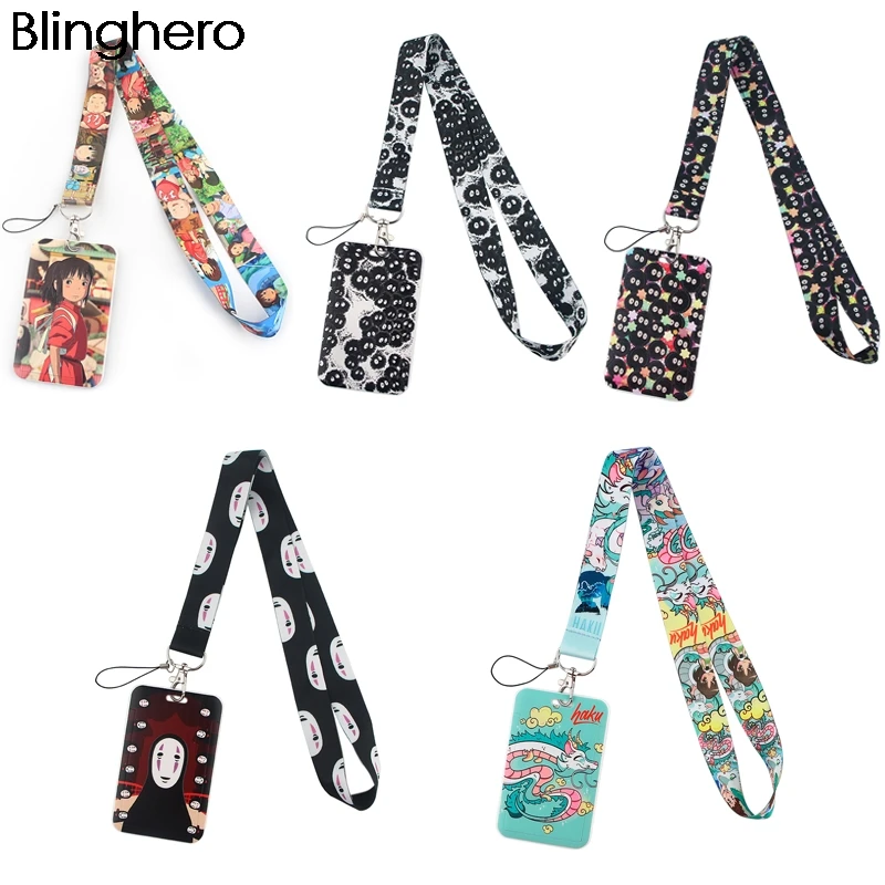 

Держатель для рабочей карты Blinghero 20 шт./лот BH1395 с мультяшным рисунком и шнурком, держатель для кредитных карт клоуна, держатель для автобуса с ремешком на шею