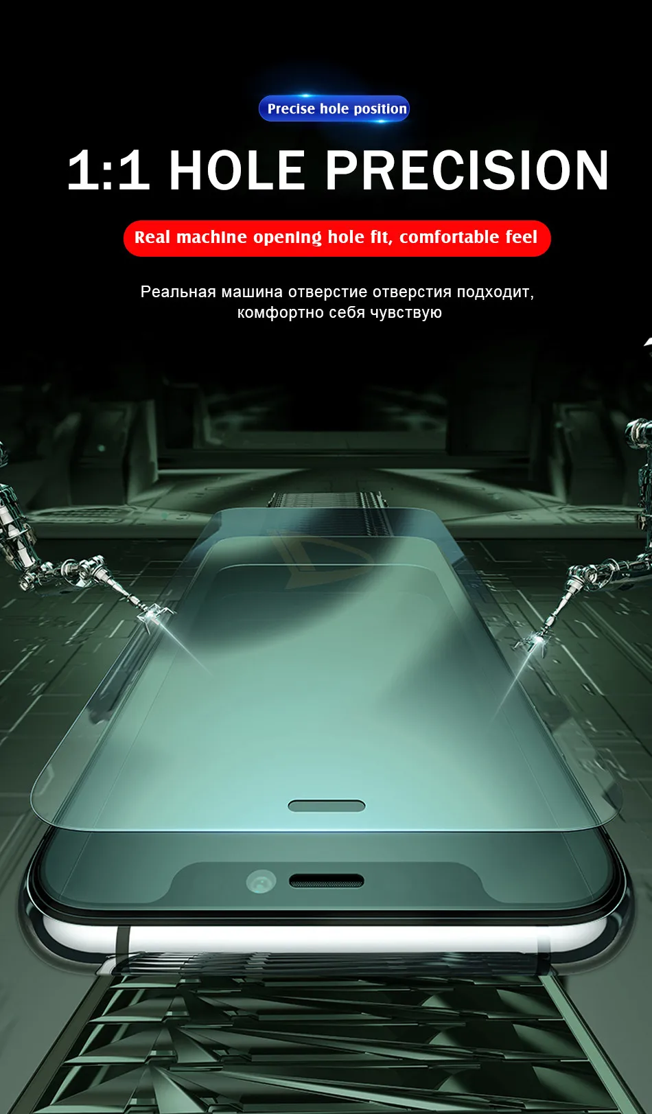1-4 шт 10H защитное закаленное стекло для iphone 11 Pro X XR XS Max Защитная пленка для экрана для iphone 8 7 6 6s PLus покрытие стекло
