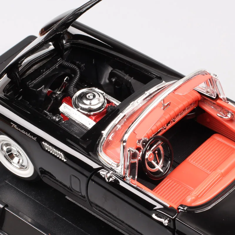 1/18 дорожные фирменные большие весы 1957 Ford Thunderbird винтажные Diecasts& Vehicles автомобили T-игрушка в виде птицы эскизы для мальчиков подарок