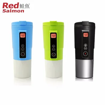 

410ml Intelligent Car Auto Heating Cup Adjustable Temperature Car Boiling Mug Digital Display Kettle Vehicle Thermos 3 Colors