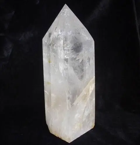 ddh001169 HUGE GIANT NATURAL RAINBOW CLEAR QUARTZ CRYSTAL POINT HEALING